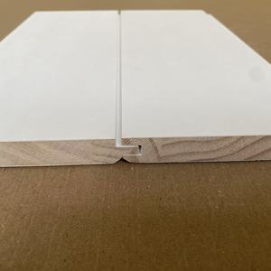 Wainscoting Panels Interior White Primed Wall Molding Tongue and Groove Pine Wood T&G for <b>Ceiling</b> - Product Image 2