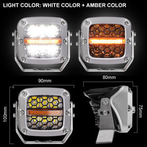 Lampe <span class=keywords><strong>de</strong></span> travail à LED super lumineuse 24V à montage encastré 12V Spot 4X4 60W Lampe <span class=keywords><strong>de</strong></span> travail 4In Mini Lampe <span class=keywords><strong>de</strong></span> travail pour voiture camion tracteur <span class=keywords><strong>bateau</strong></span> <span class=keywords><strong>remorque</strong></span> - Product Image 3