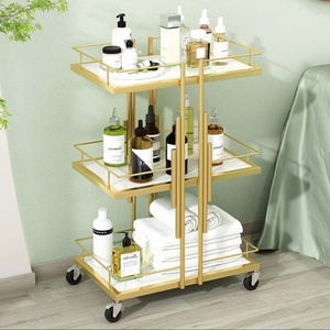 Carrito de Esteticista con Ruedas para Salón de Belleza, Peluquería y Barbería - Product Image 6