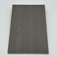 Panneau WPC à grain de bois moderne Panneau décoratif en PVC antistatique de haute qualité étanche pour sous-sols d'hôtels-Usine directe