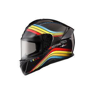 หมวกกันน็อค ASTONE HELMETS คุณภาพพรีเมียม คาร์บอนไฟเบอร์ รุ่นใหม่ สำหรับทุกฤดู แบบเต็มใบ สไตล์คลาสสิก สำหรับรถจักรยานยนต์ - Product Image 1