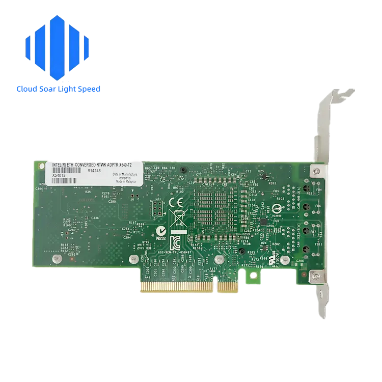 การ์ดเครือข่าย Intel X540-T2 การ์ดเครือข่าย NIC PCI JH1