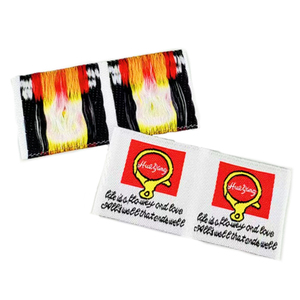 Custom S M <span class=keywords><strong>L</strong></span> XL numero centro piega tessuto tessuto collo lettera taglia <span class=keywords><strong>etichette</strong></span> <span class=keywords><strong>per</strong></span> <span class=keywords><strong>abbigliamento</strong></span> - Product Image 5