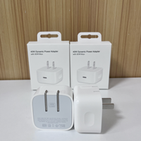 Adaptateur secteur dynamique 40W avec 60W pour chargeur iPhone EU US UK 40W chargeur iphone 40W Type-C chargeur iphone