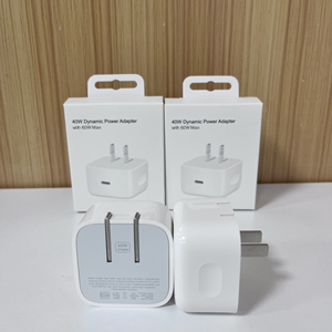 อะแดปเตอร์แปลงไฟไดนามิก 40W พร้อมกำลังไฟ 60W สำหรับที่ชาร์จ iPhone แบบ EU US UK ที่ชาร์จ iPhone 40W  ที่ชาร์จ iPhone Type-C 40W - Product Image 6