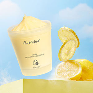Exfoliante Corporal de Marca Privada, Cuidado Orgánico de la Piel, Hidratante y Exfoliante, Nutritivo e Iluminador, Exfoliante Corporal de Limón - Product Image 1