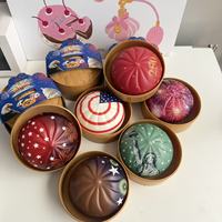 Squishy Baozi, Squishies en forme de dumplings, 1 pièce, Squishy Chiboki, Squishy géant en forme de dumpling