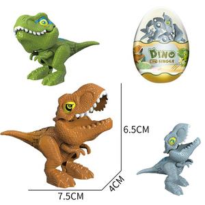 Kinder beißen Finger zusammen gebaut Dinosaurier Spielzeug oszillierende Gelenke Dinosaurier Spielzeug Kunststoff niedlichen Modell Dinosaurier Ei Spielzeug - Product Image 2