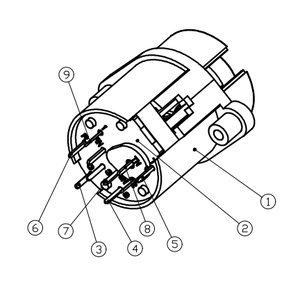 LIANZHAN Combo <span class=keywords><strong>Jack</strong></span> en nylon avec <span class=keywords><strong>prise</strong></span> XLR 3 pôles et <span class=keywords><strong>prise</strong></span> <span class=keywords><strong>jack</strong></span> 1/4 pouce, contacts en bronze phosphoreux - Product Image 4