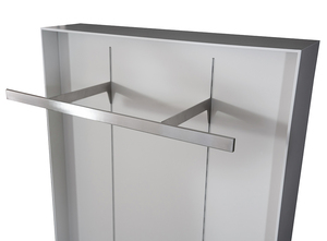Heavy Duty Double Side Slatwall Cube Estantes de pie Expositor Display Bastidores de <span class=keywords><strong>ropa</strong></span> para tienda minorista - Product Image 5