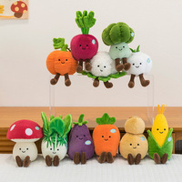 Jouet en peluche simulation fruits et légumes, poupée de dentition douce pour animaux de compagnie, pendentif mignon pour chien et chat