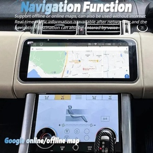 วิทยุติดรถยนต์ Navirider 12.3 นิ้ว ระบบ Android 15 ระบบคู่ สำหรับรถยนต์ Land Rover Sport L494 L405 ปี 2013-2017 เครื่องเล่นมัลติมีเดีย GPS จอแสดงผลบนคอนโซล รองรับ CarPlay 4G - Product Image 5