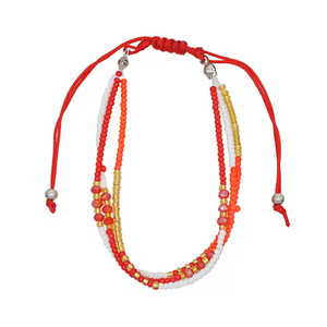Bracelet d'amitié punk fait main en perles, ethnique et coloré, avec breloque en perles de rocaille, unisexe, idéal pour la plage ou comme cadeau – Grande Vente - Product Image 6