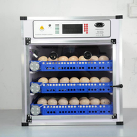 Incubateur d'œufs intelligent nouvelle génération pour oiseaux, poulets, émeus, oies et autruches |   Machine d'incubation entièrement automatique, taux d'éclosion de 98%, 220V PVC