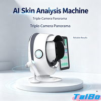 Machine de diagnostic cutané intelligente avec analyseur de peau pour la gestion des salons, scanner de diagnostic facial professionnel