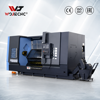 Tour CNC à lit incliné robuste TCK800 pour le métal, tour CNC pour grandes pièces, tour CNC 5 axes disponible