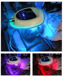 Корейский купол для лица для оксигенации, светодиодная маска для кислородной терапии лица, купол O2toDerm, кислородный спрей, струйная очистка, кислородная машина для лица, Jet Derma