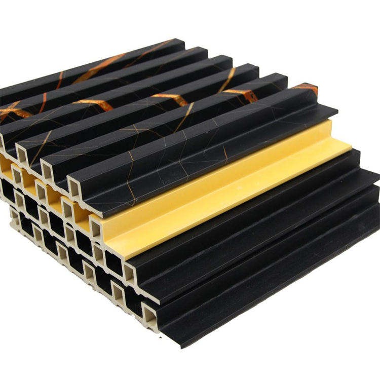 Modern Design 25mm Water-Resistant PVC WPC Flooring Accessories with Wooden Grain for Hotel Skirting