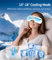 Produit le plus vendu : équipement de massage, masque oculaire chauffant à compression chaude et froide, masseur intelligent pour les yeux de haute qualité
