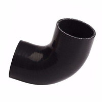 Tuyau de raccordement en silicone haute température pour intercooler turbo et admission d'air CAC, coudes à 45, 90, 135 degrés, 4 plis