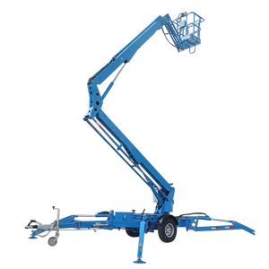 חם מכירת דובדבן קושר בום מעלית 16 מ 'העכביש מתנשא טלסקופי עבור חנויות תיקון מכני - Product Image 1