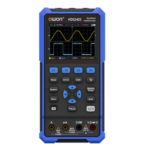 Owon oscilloscopio portatile prezzo HDS242S larghezza di banda 40M 3.5 pollici grande schermo schermo alta frequenza di aggiornamento riparazione automatica - Product Image 1