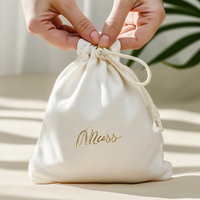 Sac à main en toile de coton et lin avec cordon de serrage, logo personnalisé, emballage de chaussures, pochette à poussière