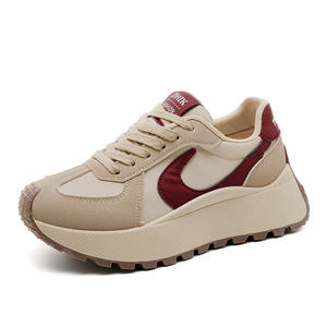 Nouvelles Chaussures Femme 2026 : Baskets Rehaussantes à Bout Rond, Décontractées, à Plateforme, Antidérapantes, Tendance Mode Printemps-Été pour Étudiantes - Product Image 2