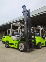 Chariot élévateur polyvalent grande capacité FD35H, levage 4,5 m, fourche 700 mm pour la manutention de bobines d'acier et de conteneurs