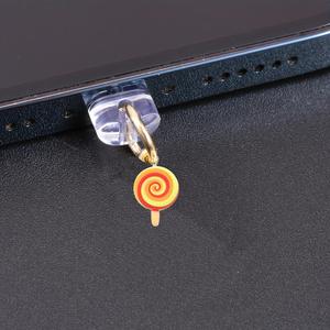 Bụi cắm Charm chống bụi phích cắm chống bụi phích cắm USB C Cổng <span class=keywords><strong>cap</strong></span> Protector điện thoại Mặt dây chuyền cho hầu hết các loại C điện thoại - Product Image 6