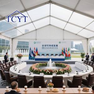 Carpa Blanca para Iglesia al Aire Libre, Carpa Transparente para Eventos Empresariales, Fiestas, Bodas - Product Image 4