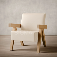 Asiento seccional sofá de interior Base de madera Villa esquina sofá de madera conjunto muebles sala de estar sofás seccionales conjunto