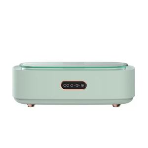 Nettoyeur à ultrasons portable professionnel 45 kHz pour bijoux, prothèses dentaires, bagues, lunettes, nettoyeur sonique domestique intelligent - Product Image 1