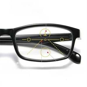 Gafas de Lectura Fotocromáticas con Marco Cuadrado para Hombre y Mujer, Multifocales para Presbicia, de 0 a +4.0, Moda 2025 - Product Image 4