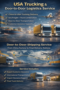 Агент по дропшиппингу 1688: Морские перевозки из США, доставка от двери до двери для крупногабаритных и сборных грузов (LCL) – Доступно и стабильно - Product Image 3