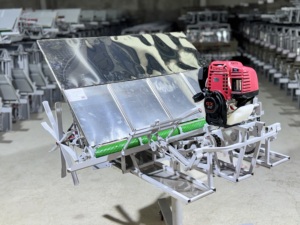 Professional 4 Lines 25 cm <b>Row</b> Spacing Planting <b>Machine</b> Heavy Duty Agricultural Seeding Equipment with Durable Stainless Steel - Product Image 5
