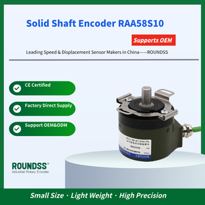 RAA58S10 ตัวเข้ารหัสแบบโฟโตอิเล็กทริกแบบหมุนรอบเดียวขนาด 58 มม. พร้อม RS485/SSI/CANopen - Product Image 1