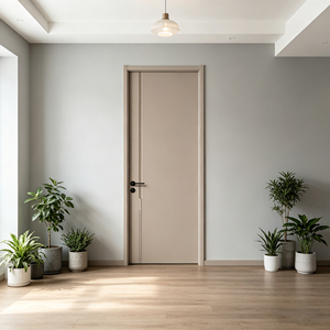 Puerta de Madera de Lujo Aclamada por la Crítica, Económica, Moderna y Minimalista para Dormitorio o Cocina - Product Image 2