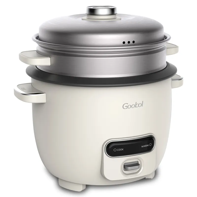 Bonne qualité vente chaude appareils de cuisson grande capacité 400w 700w 1000w cuiseur à riz à tambour électrique