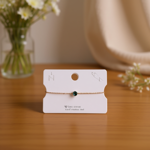 Bracciale in oro con zirconi, pulsera in acciaio inossidabile, gioiello da donna, accessorio di moda - Product Image 2