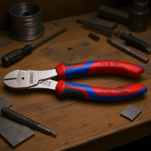 Cortador Lateral KNIPEX 74 05 180, Cromo Vanadio, para Alambre de Piano de 2.2 mm - Product Image 2