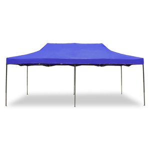 Carpa de Comida con Estructura de Acero Barata al por Mayor, Mitad Malla, Mitad Pared Lateral de Oxford, Ventana, 3x3 m, Toldo para Eventos en Interiores/Exteriores - Product Image 4