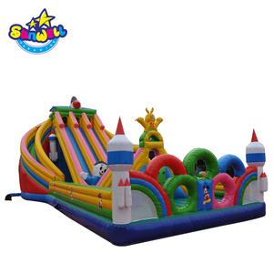 Inflatable Hoa Công Chúa Công Viên Giải Trí Bouncers Combo, Cổ Tích Công Chúa di động công viên giải trí, trẻ em sân chơi bơm hơi - Product Image 2