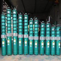 Pompa Submersible Sumur Dalam Berbahan Besi dengan Daya Angkat Tinggi dan Tekanan Tinggi untuk Irigasi Lahan Pertanian Desain Multi-tahap Kontrol Otomatis Penuh