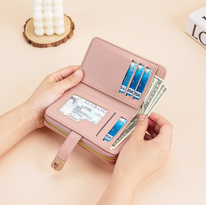 Elegante y Bonito Monedero con Cierre Multifuncional para Mujer, Popular Tarjetero Corto y Monedero para Monedas para Chicas y Damas - Product Image 3