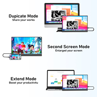 16.1 pouces nouvel écran de jeu OEM 13.3 15.6 16 17.3 pouces 1080P 2K 4K 144HZ IPS ordinateur portable LCD moniteur Portable Ultra mince