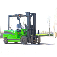 Produit en promotion : Chariot élévateur électrique 3 tonnes, zéro émission, Euro 5 CE EPA, pour entrepôts, tout-terrain, compact