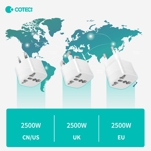 <span class=keywords><strong>Adattatore</strong></span> da Presa Europea a Presa <span class=keywords><strong>Americana</strong></span> COTECI, Convertitore di Corrente <span class=keywords><strong>per</strong></span> Viaggi - Product Image 4