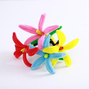 Mát ống sạch thủ công mỹ nghệ vui vẻ ý tưởng nghệ thuật Nhiều màu Chenille thân DIY Craft trẻ em Bộ giáng sinh dự án và trang trí - Product Image 4