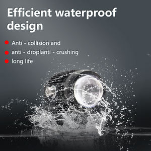 Faro Delantero LED Doble Amarillo Blanco de 15W, Mini, con Luz Alta y Baja, 6000K, H4, IP67, Impermeable, de Aluminio, Accesorios para Motocicleta - Product Image 5